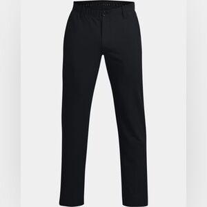 Under Armour Men's Golf Pants - Black / Steel Medium Heather / Halo Gray - 001